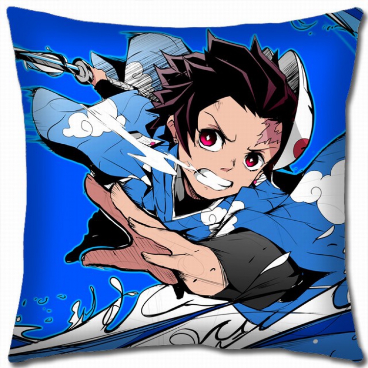 Demon Slayer Kimets Double-sided full color pillow cushion 45X45CM G4-119 NO FILLING