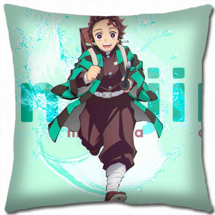 Demon Slayer Kimets Double-sided full color pillow cushion 45X45CM G4-118 NO FILLING