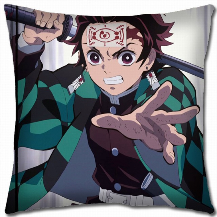 Demon Slayer Kimets Double-sided full color pillow cushion 45X45CM G4-123 NO FILLING
