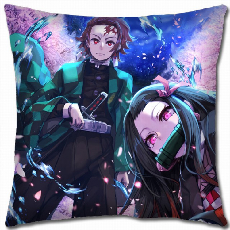 Demon Slayer Kimets Double-sided full color pillow cushion 45X45CM G4-126 NO FILLING