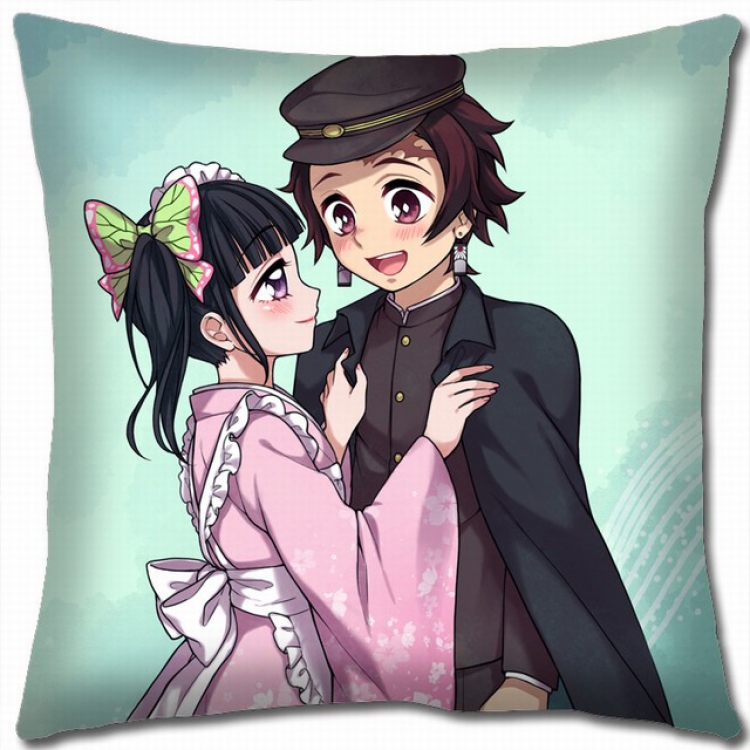 Demon Slayer Kimets Double-sided full color pillow cushion 45X45CM G4-136 NO FILLING