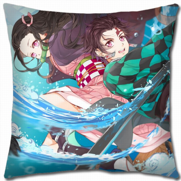 Demon Slayer Kimets Double-sided full color pillow cushion 45X45CM G4-132 NO FILLING