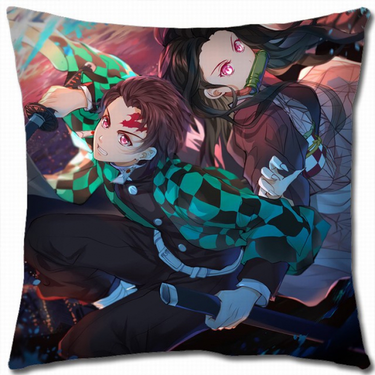 Demon Slayer Kimets Double-sided full color pillow cushion 45X45CM G4-135 NO FILLING