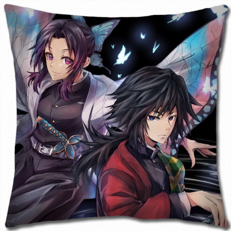 Demon Slayer Kimets Double-sided full color pillow cushion 45X45CM G4-138 NO FILLING