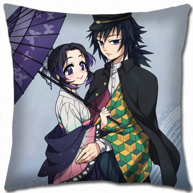 Demon Slayer Kimets Double-sided full color pillow cushion 45X45CM G4-137 NO FILLING