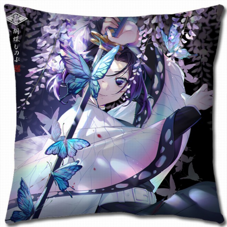 Demon Slayer Kimets Double-sided full color pillow cushion 45X45CM G4-141 NO FILLING