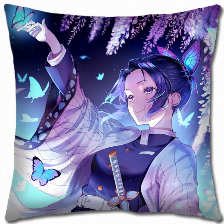 Demon Slayer Kimets Double-sided full color pillow cushion 45X45CM G4-142 NO FILLING