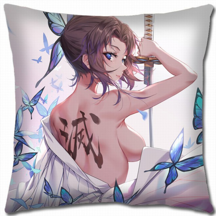 Demon Slayer Kimets Double-sided full color pillow cushion 45X45CM G4-143 NO FILLING