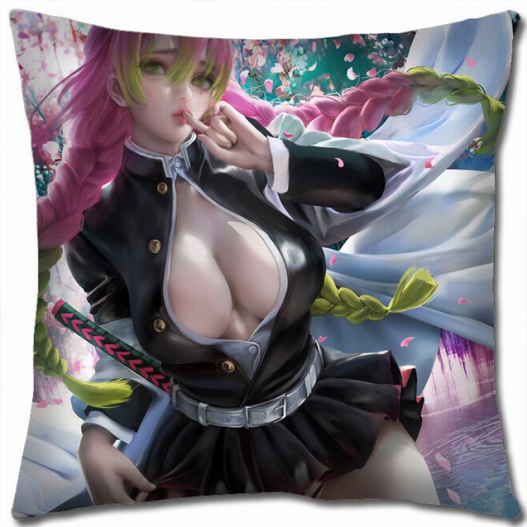 Demon Slayer Kimets Double-sided full color pillow cushion 45X45CM G4-79 NO FILLING