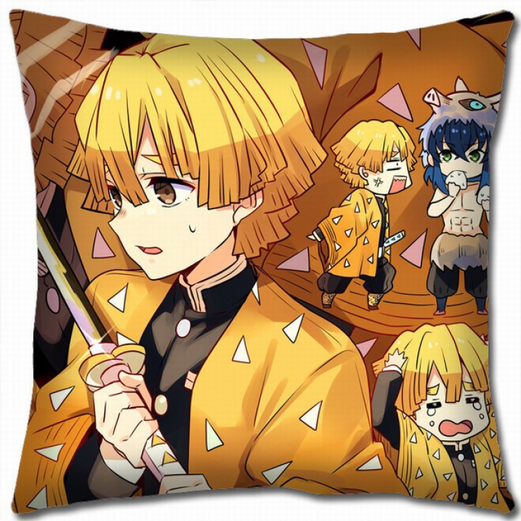 Demon Slayer Kimets Double-sided full color pillow cushion 45X45CM G4-86 NO FILLING