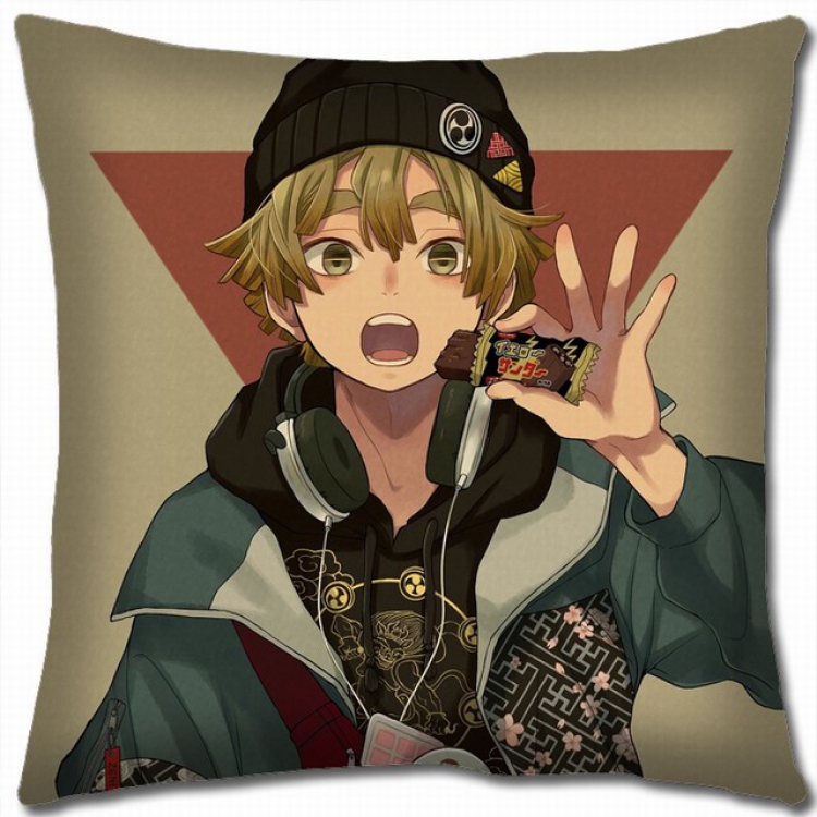 Demon Slayer Kimets Double-sided full color pillow cushion 45X45CM G4-88 NO FILLING