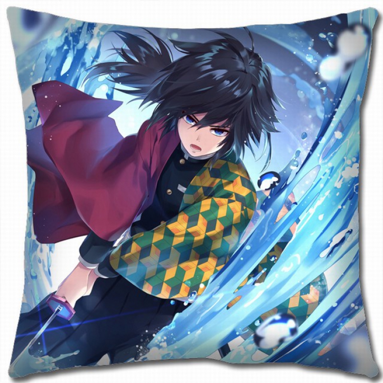 Demon Slayer Kimets Double-sided full color pillow cushion 45X45CM G4-95 NO FILLING