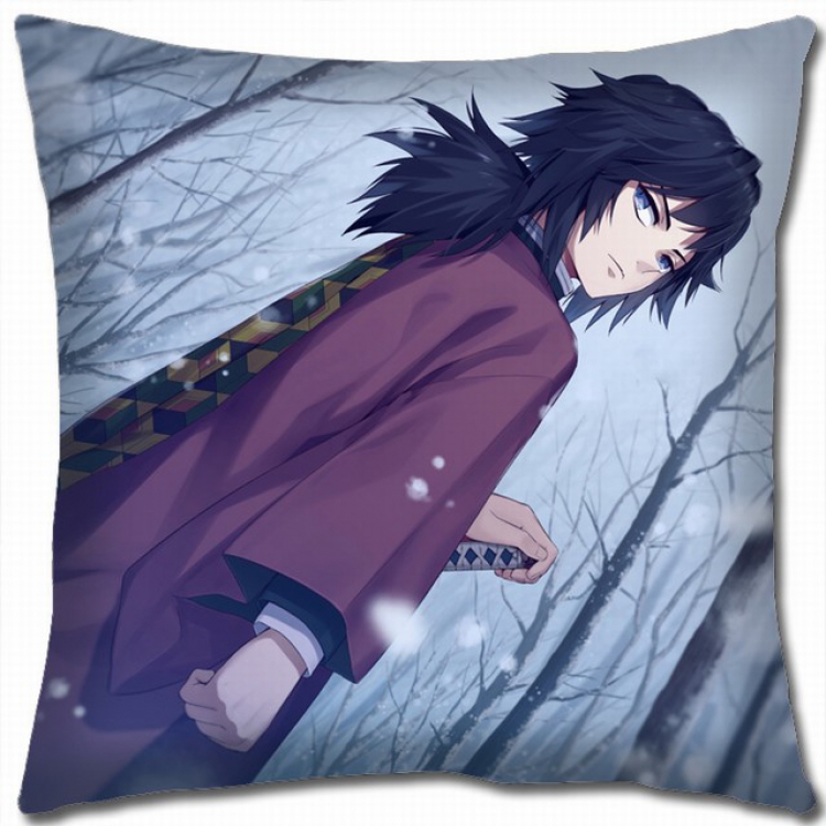 Demon Slayer Kimets Double-sided full color pillow cushion 45X45CM G4-94 NO FILLING