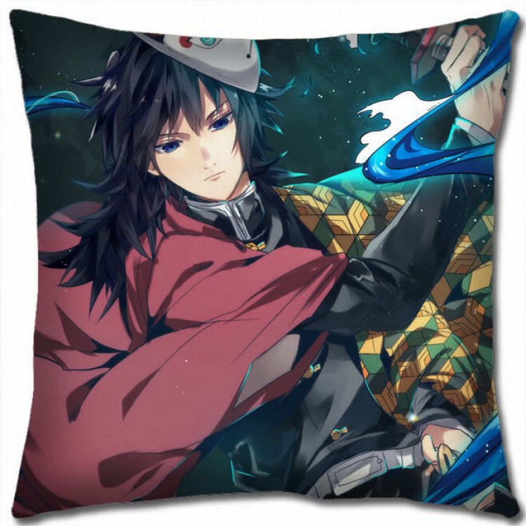 Demon Slayer Kimets Double-sided full color pillow cushion 45X45CM G4-97 NO FILLING
