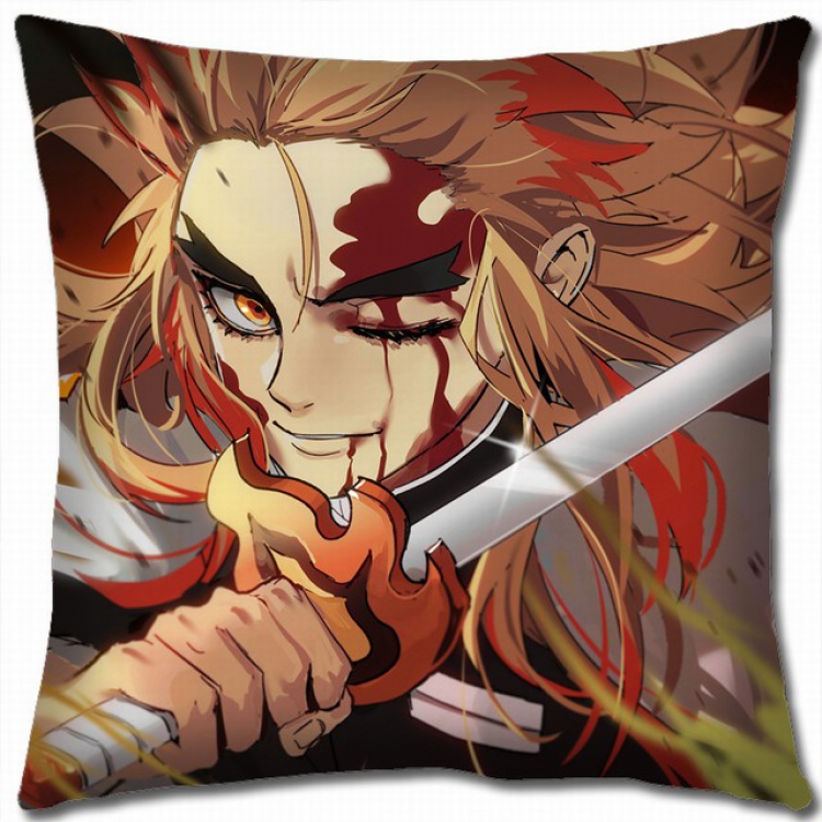 Demon Slayer Kimets Double-sided full color pillow cushion 45X45CM G4-194 NO FILLING