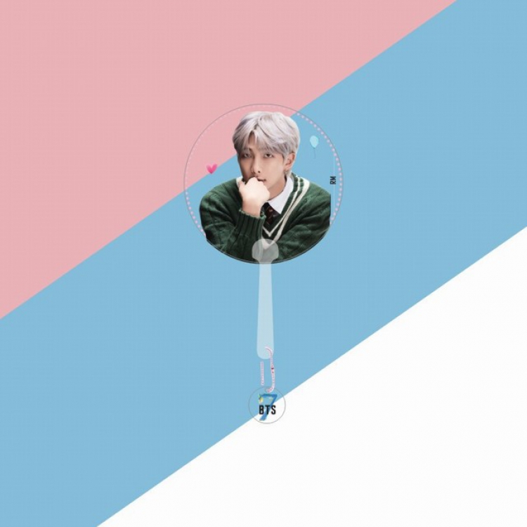 BTS RM Round fan 28CM 25G a set price for 5 pcs