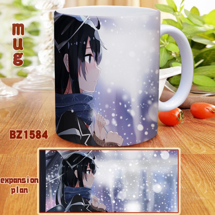 Yahari ore no seishun rabu kome wa machigatte iru Full color printed mug Cup Kettle BZ1584