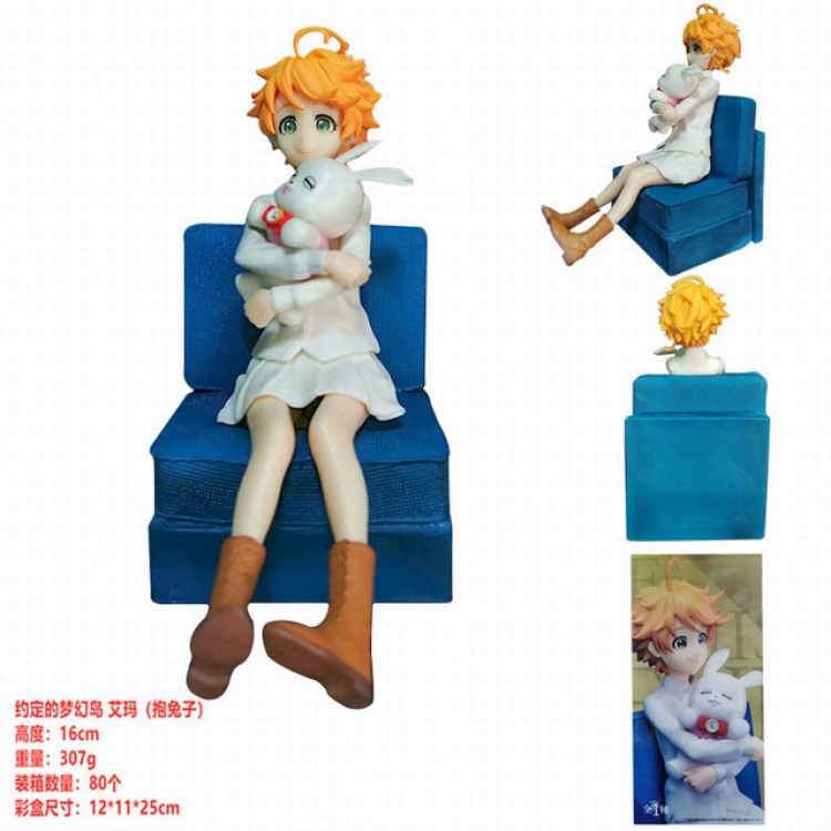 The Promised Neverla Emma Boxed Figure Decoration Model 16CM 307G Color box size:12X11X25CM