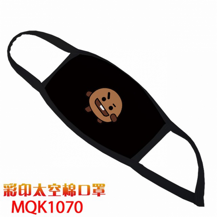 BTS Color printing Space cotton Masks price for 5 pcs MQK1070