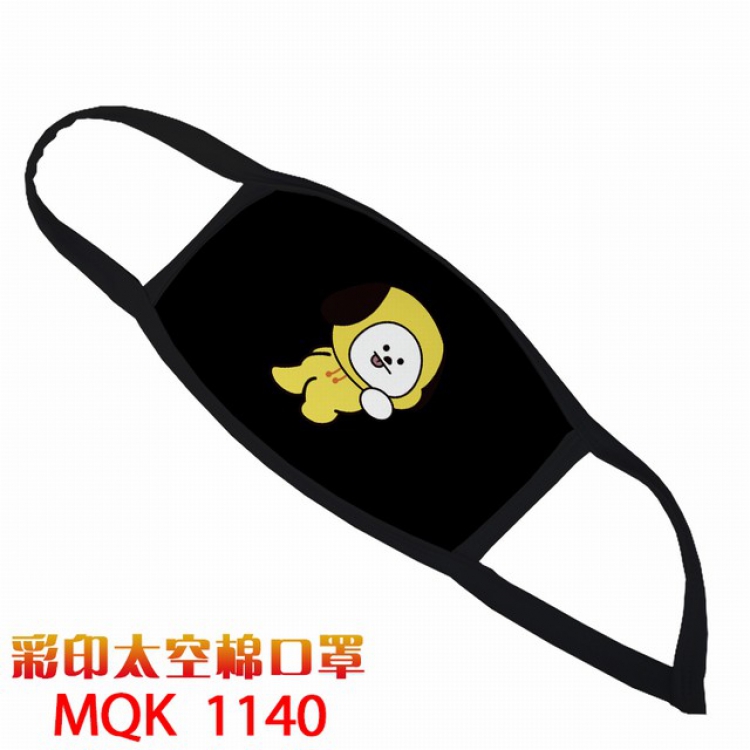 BTS Color printing Space cotton Masks price for 5 pcs MQK1140
