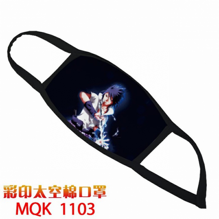 Naruto Color printing Space cotton Masks price for 5 pcs MQK1103