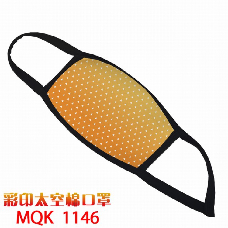 Demon Slayer Kimets Color printing Space cotton Masks price for 5 pcs MQK1146