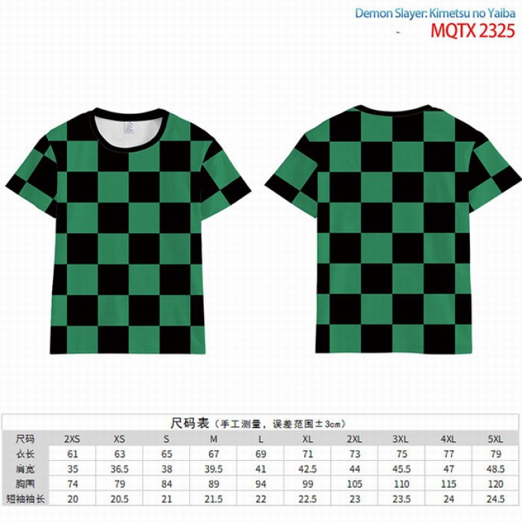 Demon Slayer Kimets Full color short sleeve t-shirt 10 sizes from 2XS to 5XL MQTX-2325
