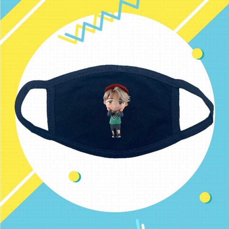 BTS Jimin Dustproof breathable cotton masks a set price for 10 pcs