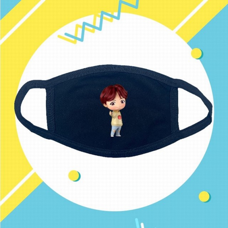 BTS Suga Dustproof breathable cotton masks a set price for 10 pcs