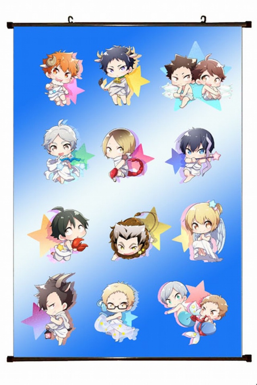 Haikyuu!! Plastic pole cloth painting Wall Scroll 60X90CM preorder 3 days p1-208 NO FILLING