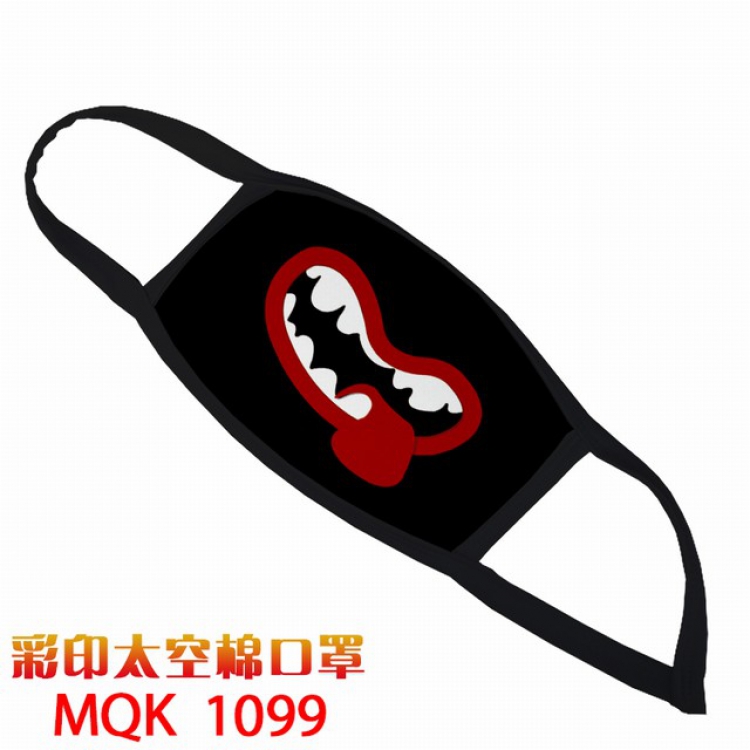 Color printing Space cotton Masks price for 5 pcs MQK1099