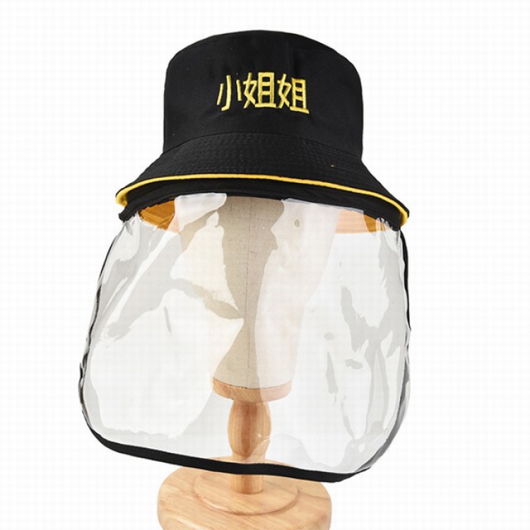 Anti-fog anti-saliva mask fisherman hat removable dual-use protective cap a set price for 2 pcs 
