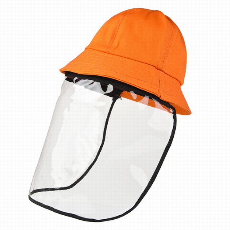 Anti-fog anti-saliva mask fisherman hat removable dual-use protective cap a set price for 2 pcs 