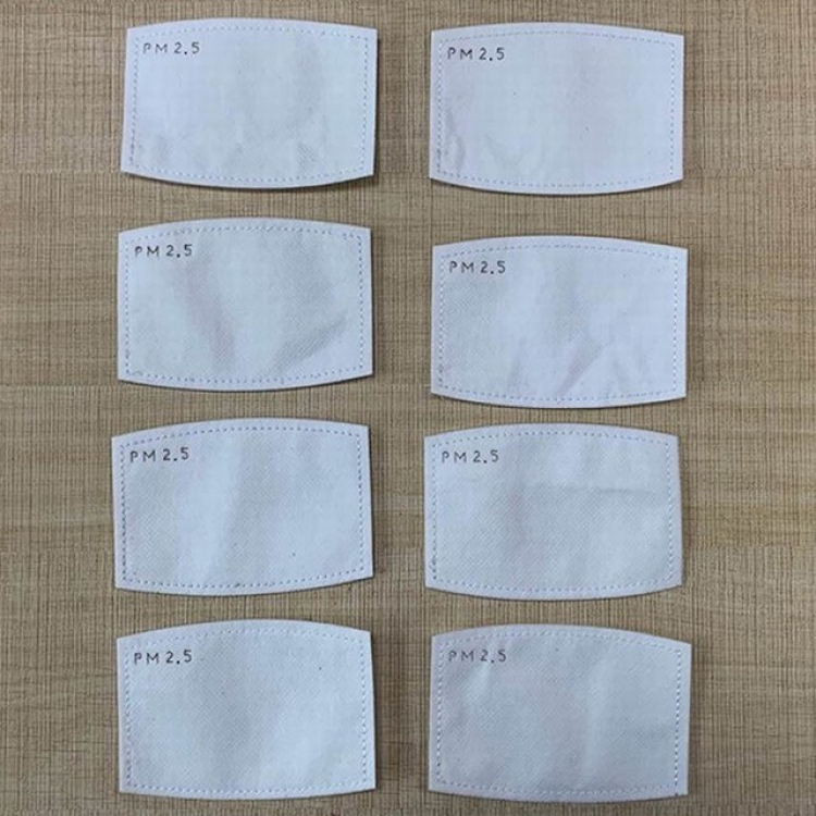 Children's 10X7CM five-layer filter anti-fog breathable filter a set price for 30 pcs