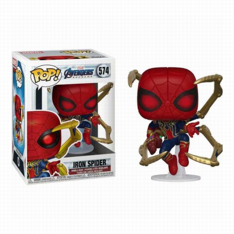 Marvel's The Avengers Iron spider Boxed Figure Decoration Model About 10CM