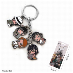 Demon Slayer Kimets  Keychain ...