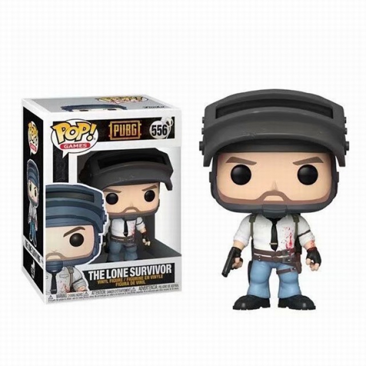 FUNKO POP556 Playerunknowns Batt Lone Survivor Boxed Figure Decoration Model About 10CM