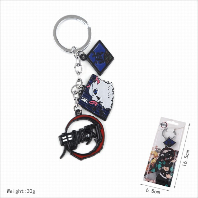 Demon Slayer Kimets Anime Skewers Keychain Pendant 16.5X6.5CM 30G