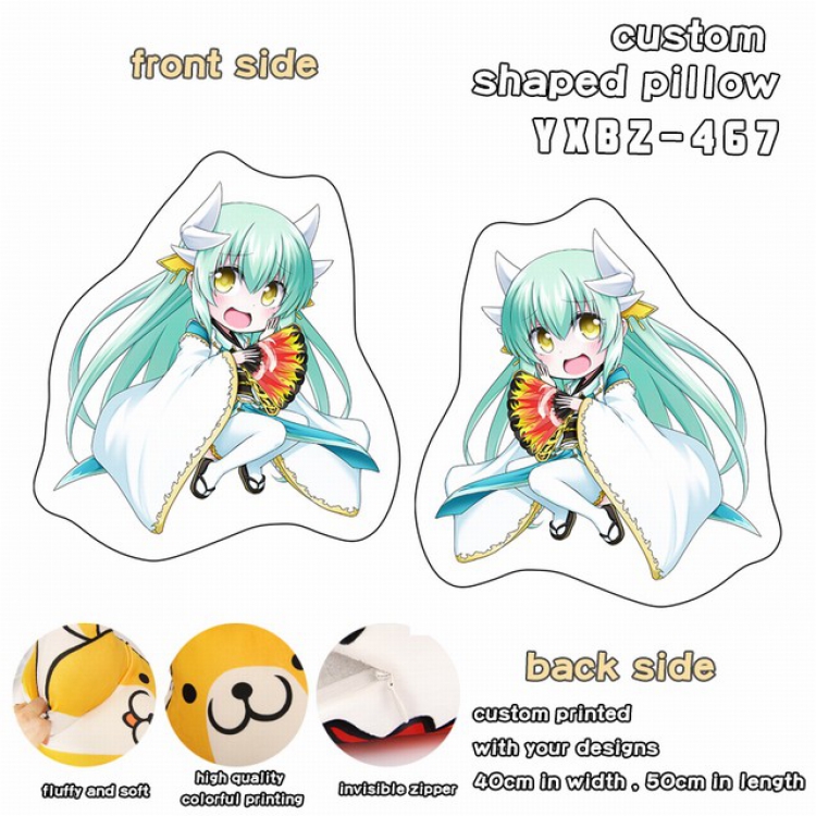 Fate Grand Order Custom Shaped Pillow 40X50CM YXBZ467