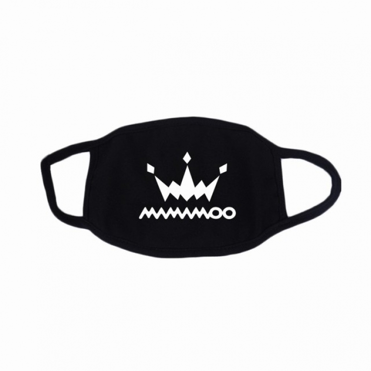 G-DRAGON white printed cotton masks a set price for 10 pcs