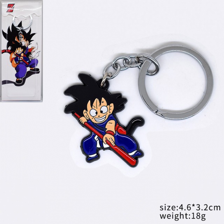 Dragon Ball Keychain pendant 4X4CM 39.2G