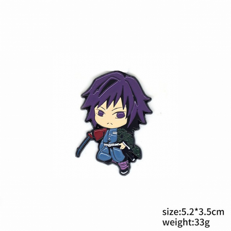 Demon Slayer Kimets Tomioka Giyuu  Badge badge brooch 5.2X3.5CM 33G