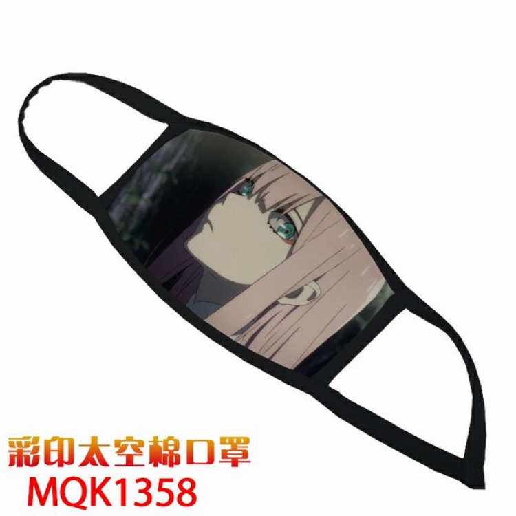 DARLING in the FRANKXX Color printing Space cotton Masks price for 5 pcs MQK1358