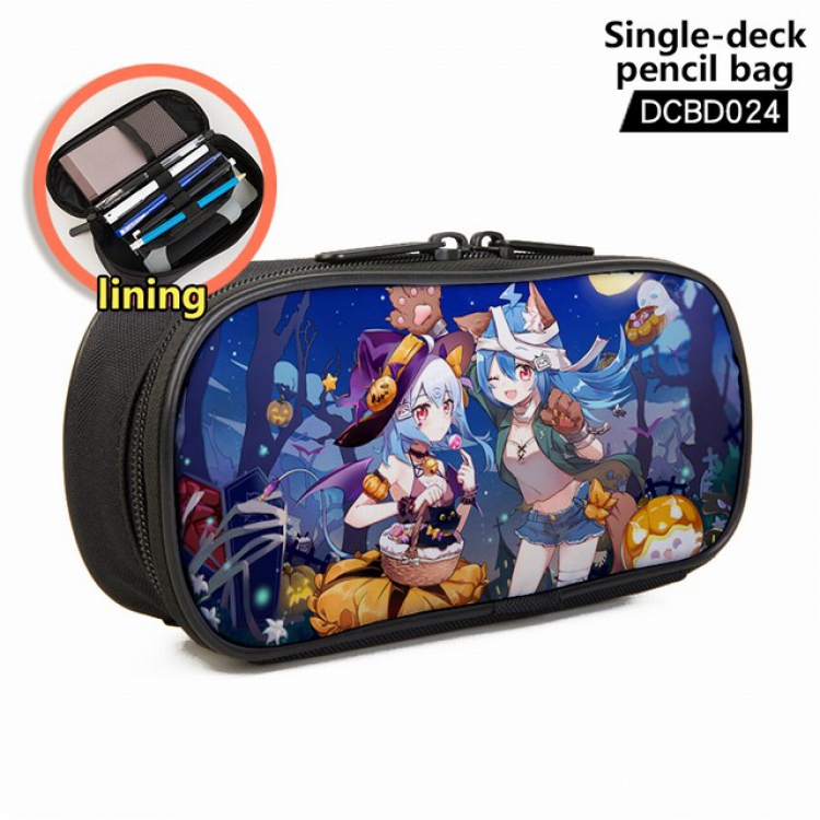 Bilibili Anime single layer waterproof pen case 25X7X12CM -DCBD024