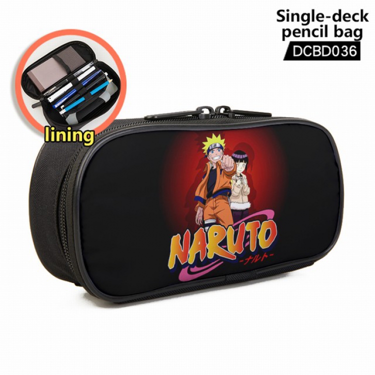 One Piece Anime single layer waterproof pen case 25X7X12CM -DCBD036
