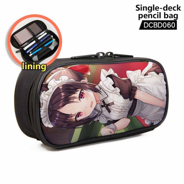 Kaguya-sama wa kokurasetai Anime single layer waterproof pen case 25X7X12CM -DCBD060