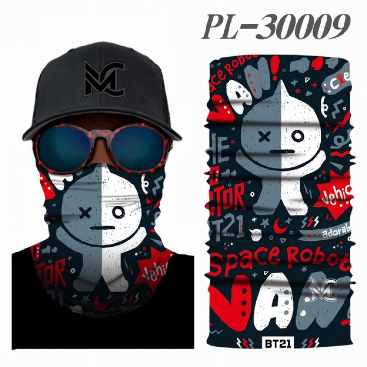 BTS Anime magic towel a set price for 5 pcs PL-30009A