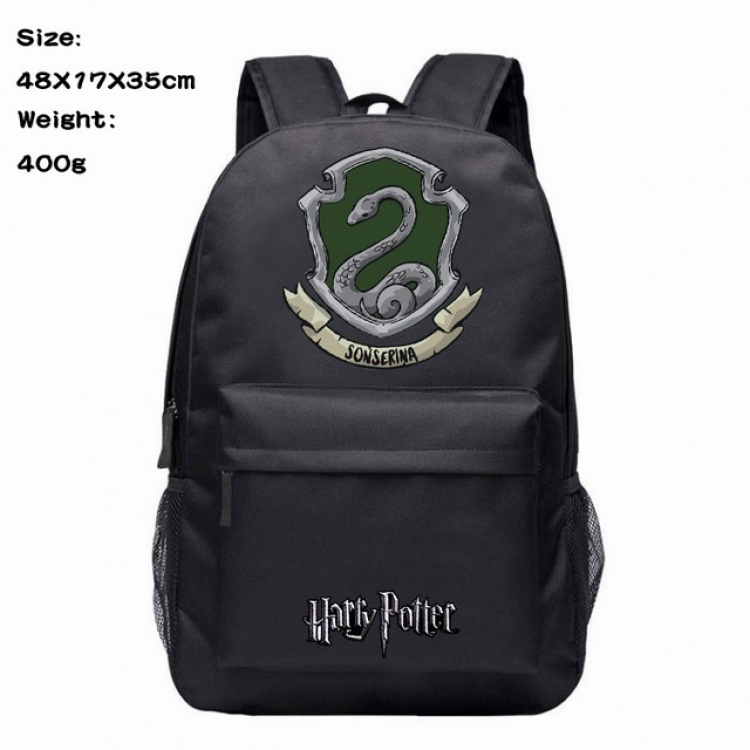 Harry Potter Anime 600D Canvas Backpack 48X17X35CM 400G