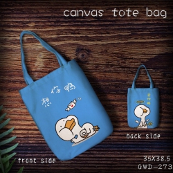 GWD273-Canvas tote bag 35X38.5...