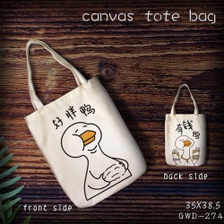 GWD274-Canvas tote bag 35X38.5...